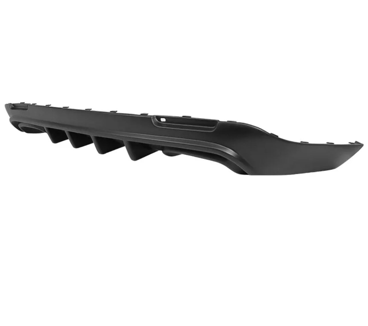 For 15-22 Dodge Challenger Rear Bumper Diffuser MATT BLACK