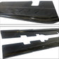 Glossy Black For 15-23 Dodge Charger Side Skirts