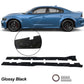 Glossy Black For 15-23 Dodge Charger Side Skirts