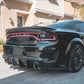 For 2020-2023 Dodge Charger SRT Widebody Rear Bumper Diffuser Lip Matte Black