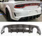 Fits For 20-23 Widebody Dodge Charger Rear Diffuser Bumper Lip Carbon Fiber