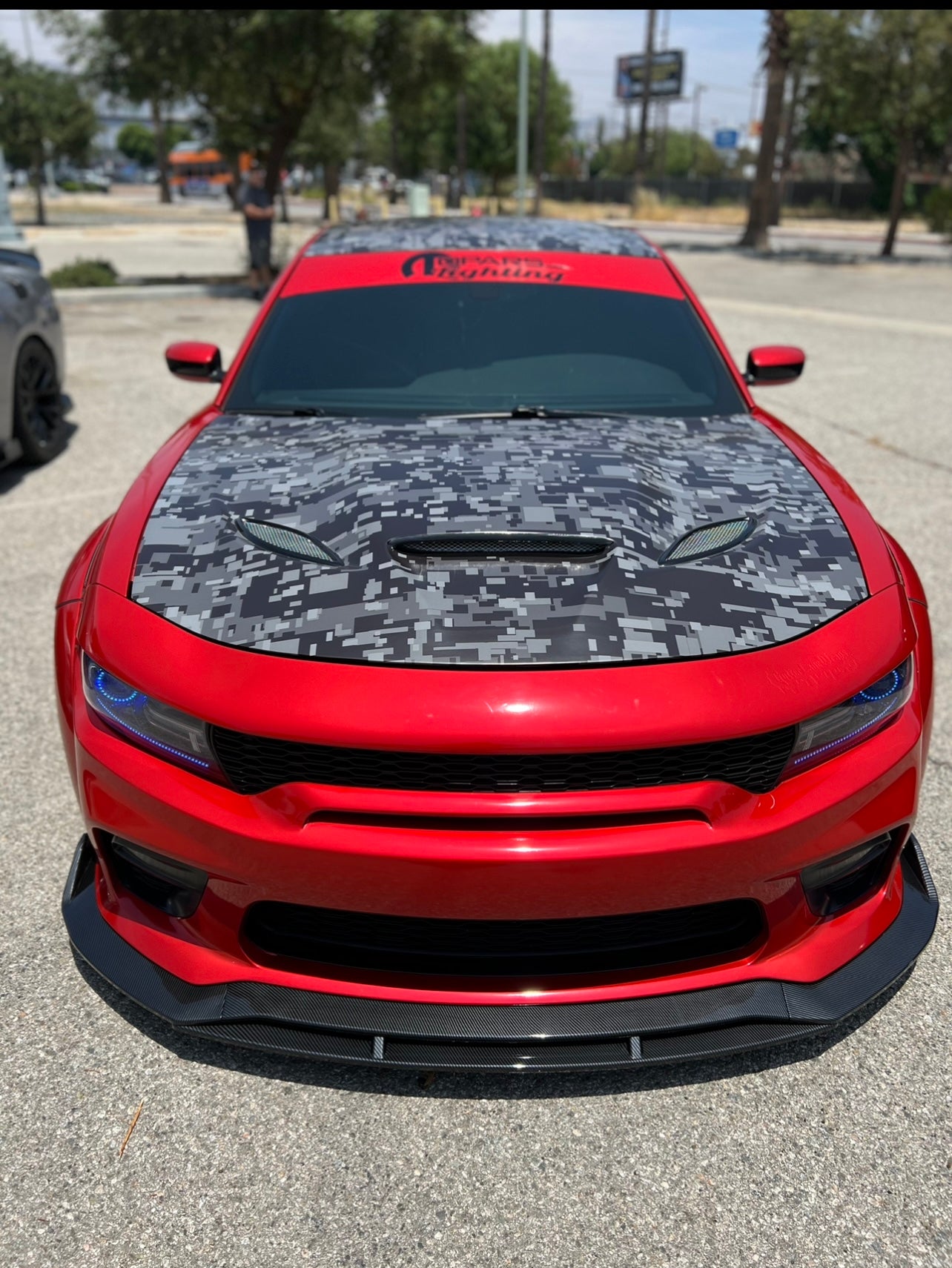 DODGE CHARGER WIDEBODY LIP (CARBON FIBER)