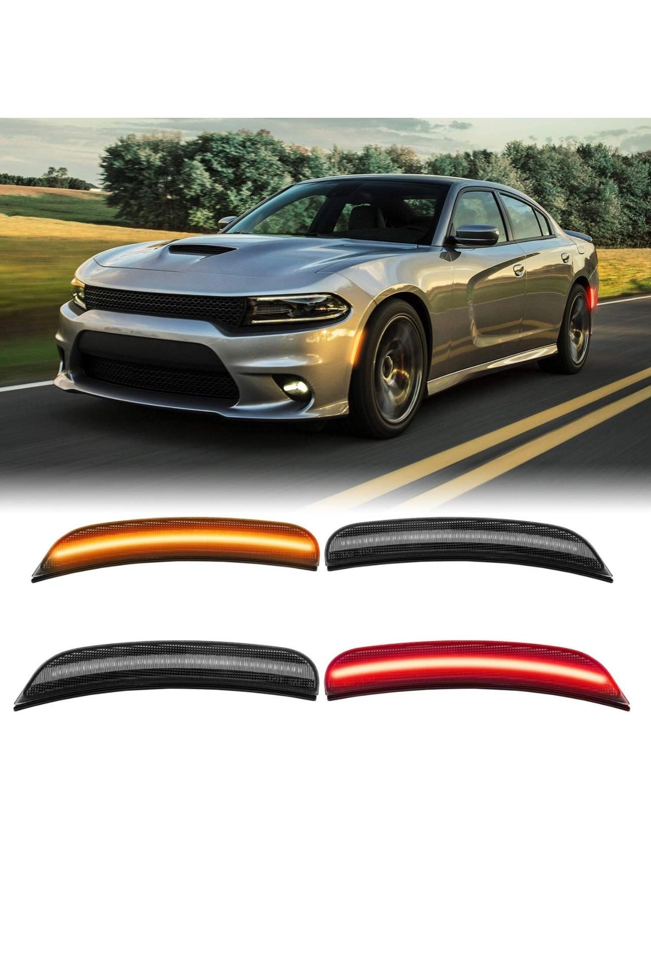 DODGE CHARGER SIDE MARKERS (2015-2021)