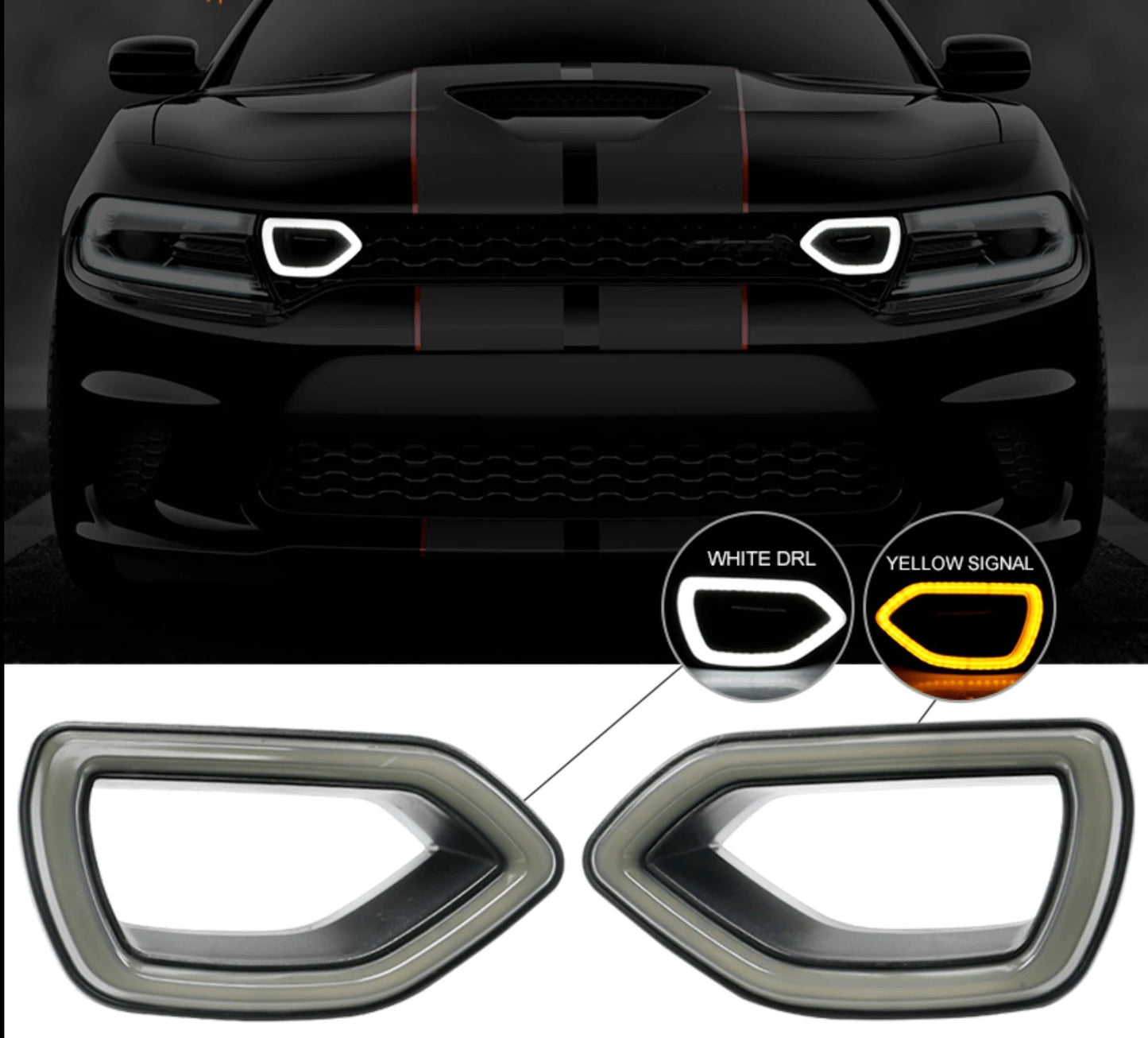 DODGE CHARGER LED SNORKEL