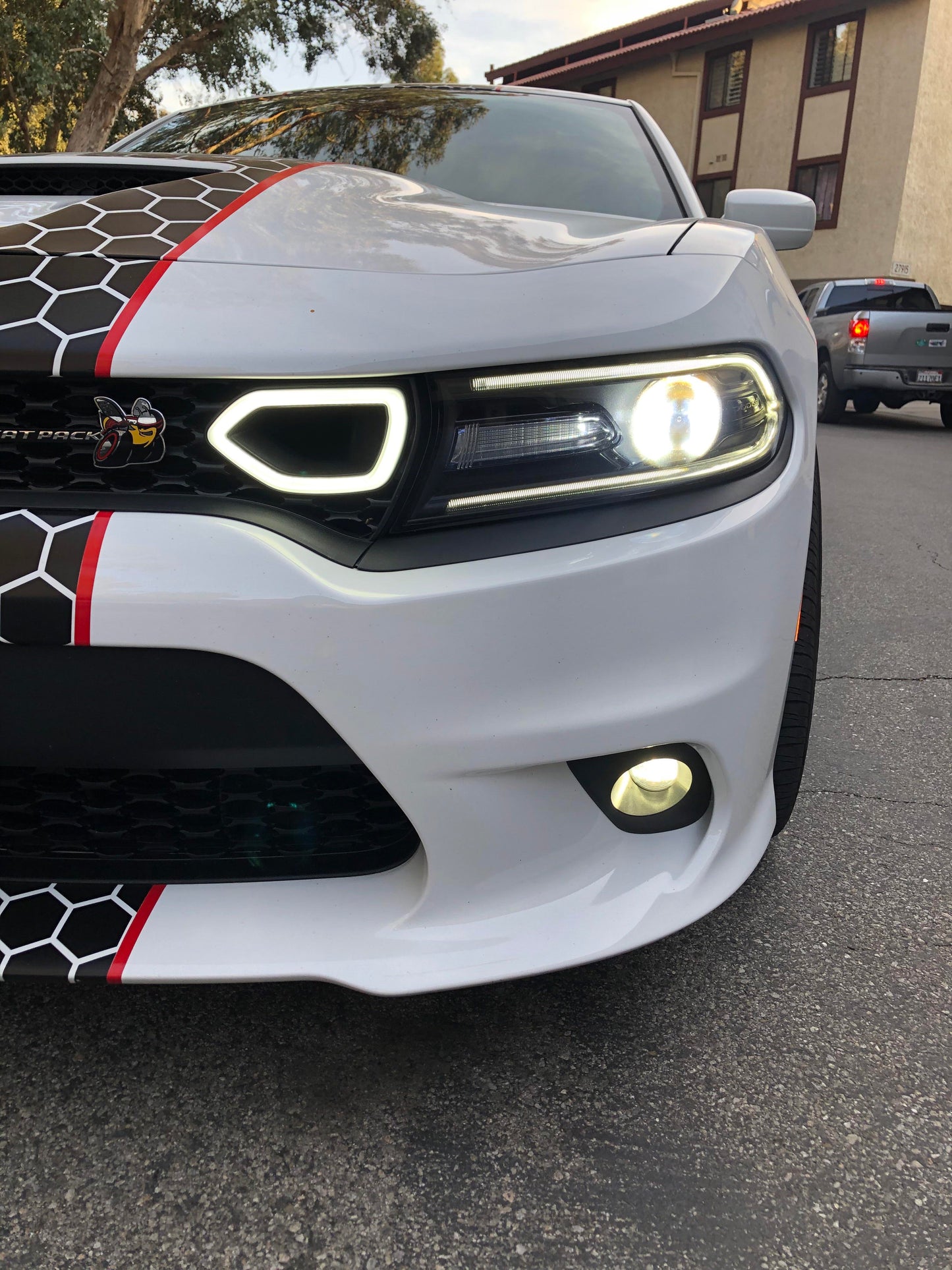 DODGE CHARGER LED SNORKEL