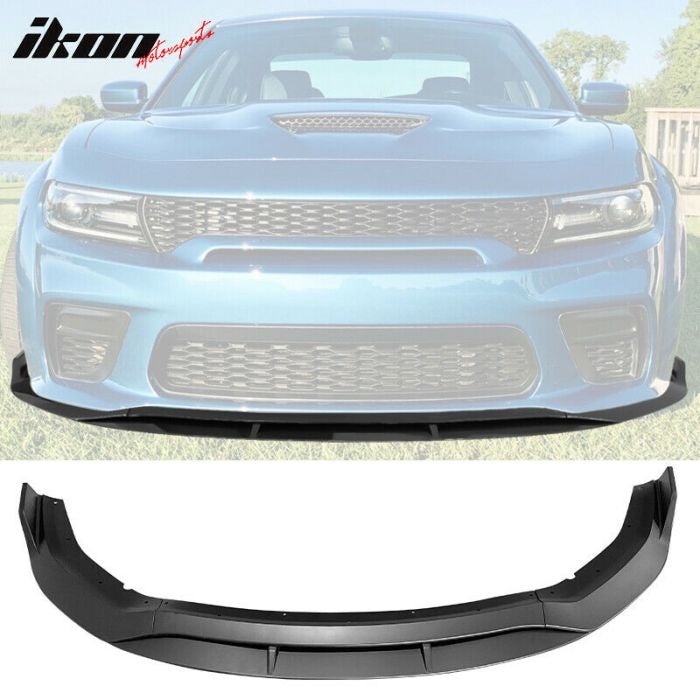 DODGE CHARGER WIDEBODY FRONT LIP (MATT BLACK)