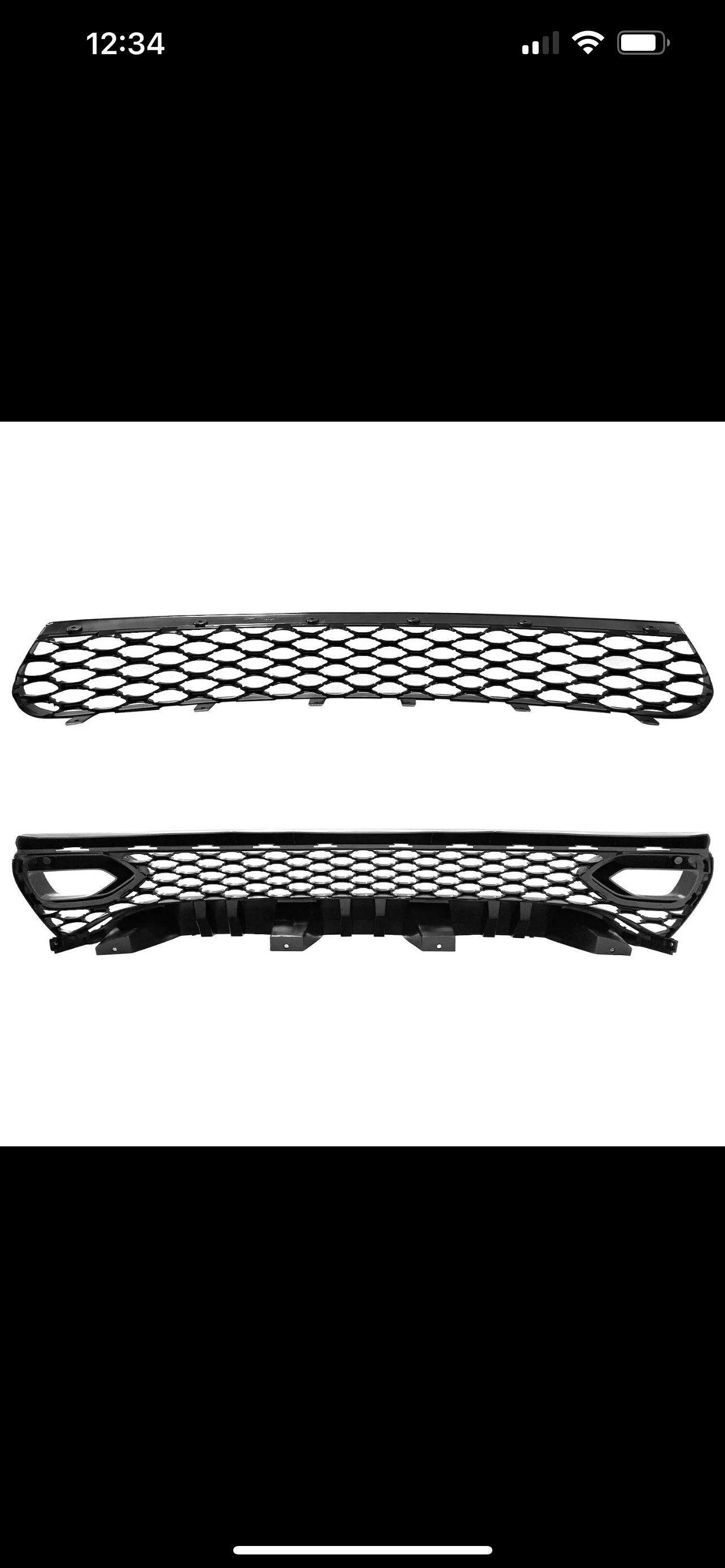 For 15-21 Dodge Charger RT SCAT PACK SRT Style Front Upper + Lower Grille Kit