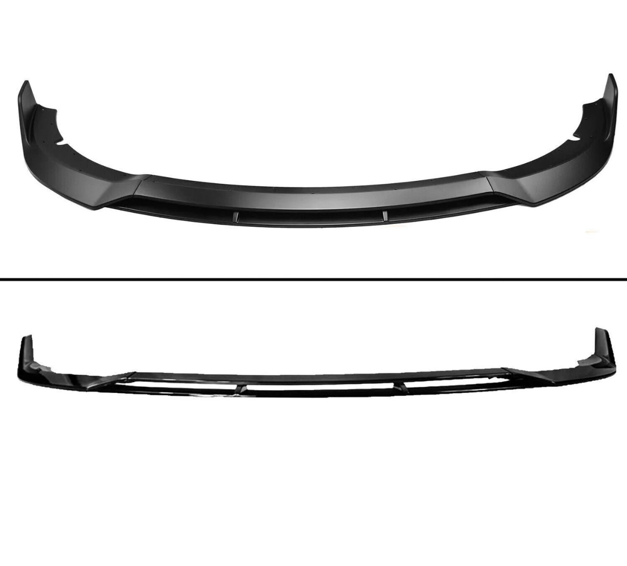 For Dodge Charger 15-21 SRT-Style Matte Black Front Bumper Splitter