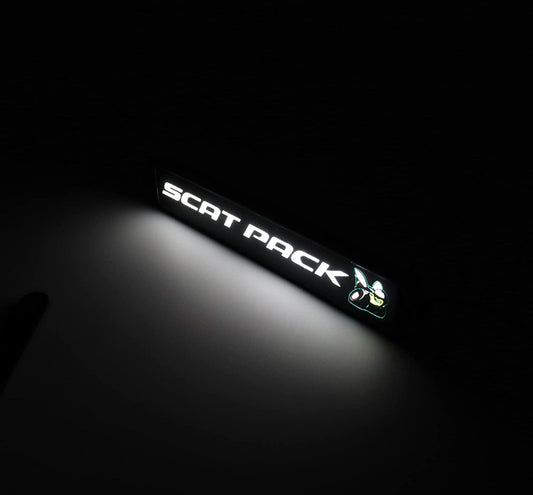 SCAT PACK LIGHT UP BADGE (SOILD WHITE ONLY)