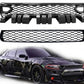 For 15-21 Dodge Charger RT SCAT PACK SRT Style Front Upper + Lower Grille Kit